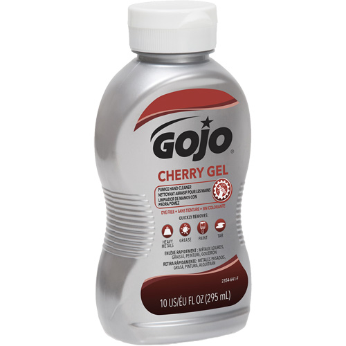 Hand Cleaner, Gel/Pumice, 295.74 ml, Bottle, Cherry Dufferin Supply
