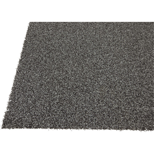 Tapis dint&eacute;rieur/ext&eacute;rieur Tundra, Latex/Polypropyl&egrave;ne, Grattoir Type, Motif Velours touffet&eacute;, 3-1/2' x 20', Gris Dufferin Supply