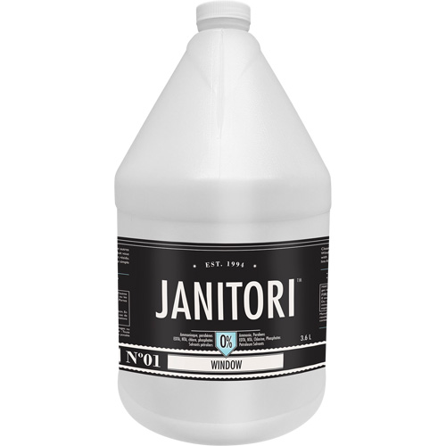 Nettoyant &agrave; fen&ecirc;tre Janitori 01, 4 L, Cruche Dufferin Supply