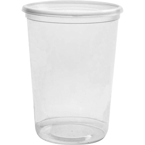 Contenant &agrave; charcuterie transparent sans couvercle Magik 32 oz, Plastique, Ronde Dufferin Supply