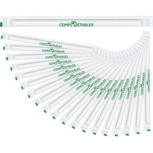 Pailles en quatre couches, emball&eacute;es Dufferin Supply