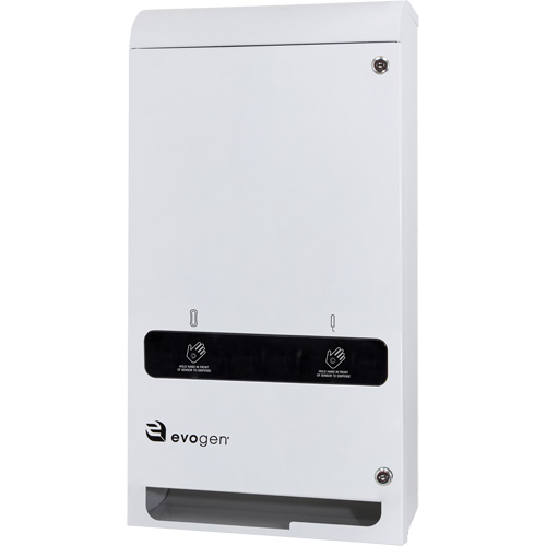 EvoGen&reg; EVNT3 No-Touch Dual Feminine Hygiene Dispenser Dufferin Supply
