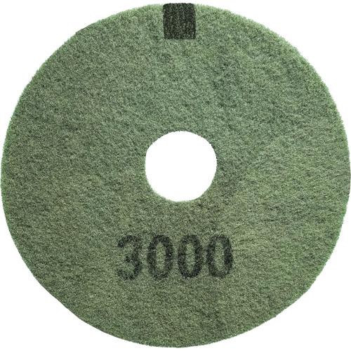 3000 Grit Floor Pad, 16", Scrubbing/Stripping, Black Dufferin Supply