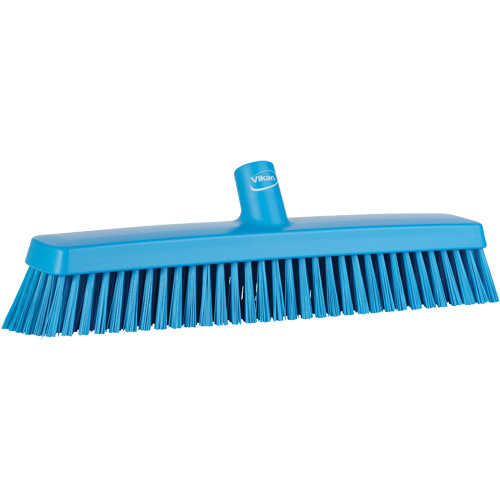 T&ecirc;te de balai-brosse, Crins Fin/Ferme, 16-1/2", Polyester/Polypropyl&egrave;ne, Bleu Dufferin Supply