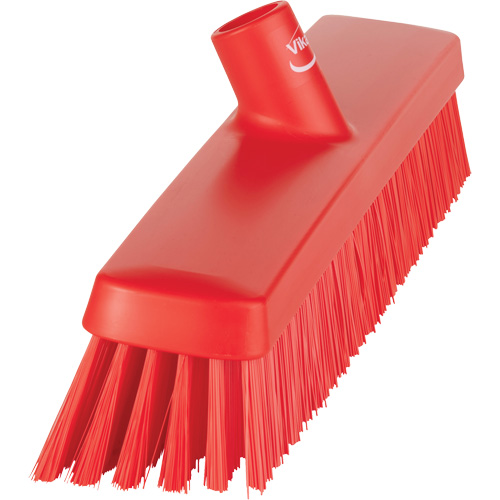 T&ecirc;te de balai-brosse, Crins Fin/Ferme, 16-1/2", Polyester/Polypropyl&egrave;ne, Rouge Dufferin Supply