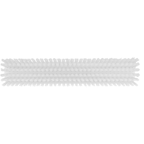 Push Broom Head, Fine/Stiff Bristles, 16-1/2", Polyester/Polypropylene, White Dufferin Supply