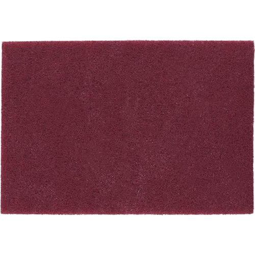 Disposable Floor Pad, Stripping, Maroon Dufferin Supply