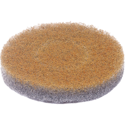 Diamond Twister Floor Pad, Polish, Yellow Dufferin Supply