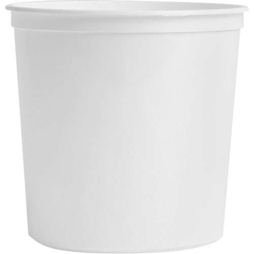Food Storage Container, Plastic, 2 L Capacity, White Dufferin Supply