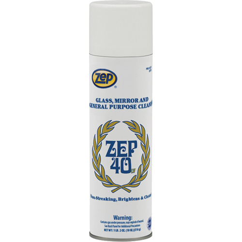 Non-Streaking Glass & Mirror Cleaner, 18 oz., Aerosol Can Dufferin Supply