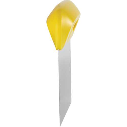 Flexible Stainless Steel Dough Cutter/Scraper, Yellow, 4-1/2" W x 5-3/4" L Dufferin Supply