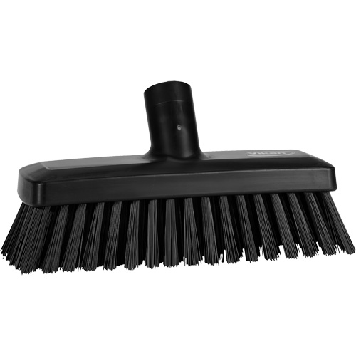 Balai compact pour murs et terrasses, Crins Ferme, 8-9/10", Polyester/Polypropyl&egrave;ne, Noir Dufferin Supply