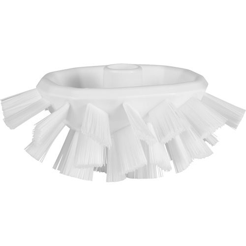 Brosse UST pour cuves, Soies Ferme, Longueur de 7-1/2", Blanc Dufferin Supply