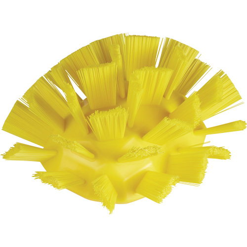 Brosse UST pour cuves, Soies Ferme, Longueur de 7-1/2", Jaune Dufferin Supply