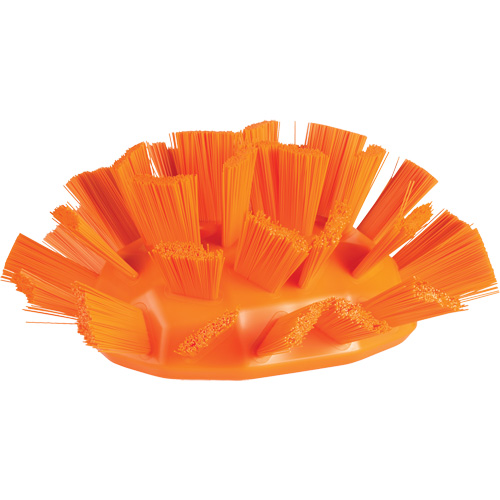 Brosse UST pour cuves, Soies Ferme, Longueur de 7-1/2", Orange Dufferin Supply