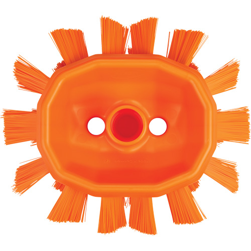 Brosse UST pour cuves, Soies Ferme, Longueur de 7-1/2", Orange Dufferin Supply