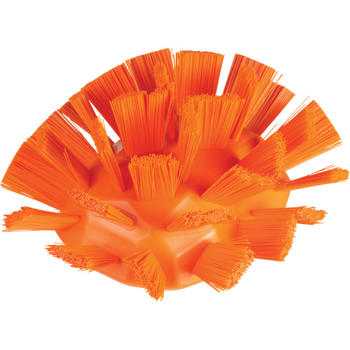 Brosse UST pour cuves, Soies Ferme, Longueur de 7-1/2", Orange Dufferin Supply