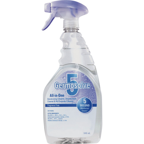 Germosolve 5 Disinfectant & Deodorizer, 946 ml, Trigger Bottle Dufferin Supply