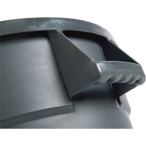 Garbage Bin, Polyethylene, 32 US gal. Dufferin Supply