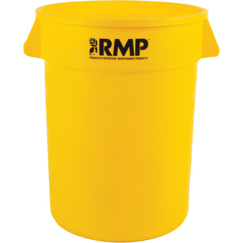 Garbage Bin, Polyethylene, 32 US gal. Dufferin Supply