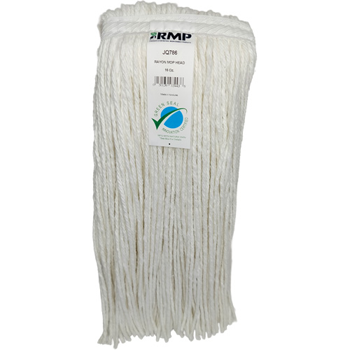 T&ecirc;te de vadrouille &eacute;troite &agrave; 4 plis, Rayonne, 16 oz, Style Coup&eacute; Dufferin Supply