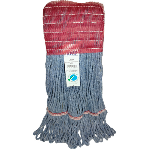 Wide-Band Mop Head, Antimicrobial/Floor Finishing/Specialty, Cotton/Rayon/Synthetic, Loop Style Dufferin Supply