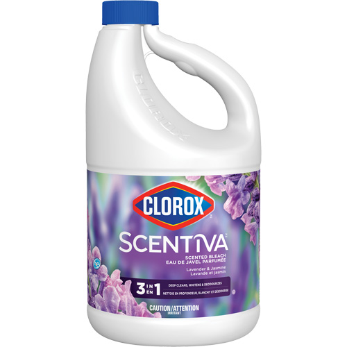 Javellisant au parfum de fleur de cerisier et p&ecirc;che Scentiva, 2,4 L, Cruche Dufferin Supply