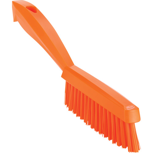 Brosse &agrave; main &eacute;troite &agrave; manche court, Soies Tr&egrave;s ferme, Longueur de 11-4/5", Orange Dufferin Supply
