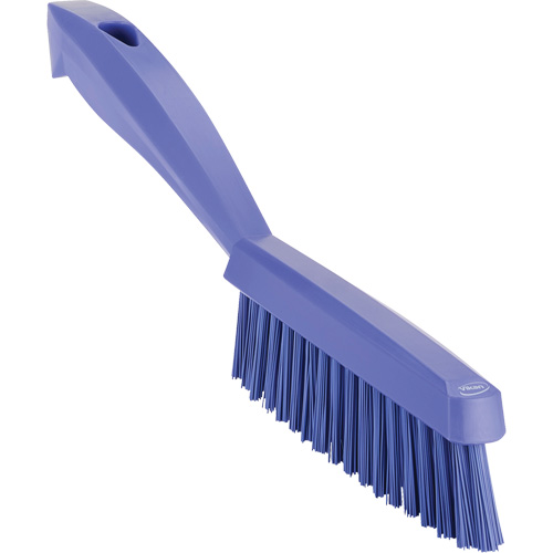 Brosse &agrave; main &eacute;troite &agrave; manche court, Soies Tr&egrave;s ferme, Longueur de 11-4/5", Mauve Dufferin Supply