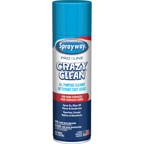 Pro Line Crazy Clean&reg; All Purpose Crazy Cleaner, 19 oz., Aerosol Can Dufferin Supply