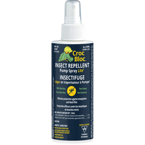Insectifuge, DEET &agrave; 10 %, Vaporisateur, 40 oz Dufferin Supply