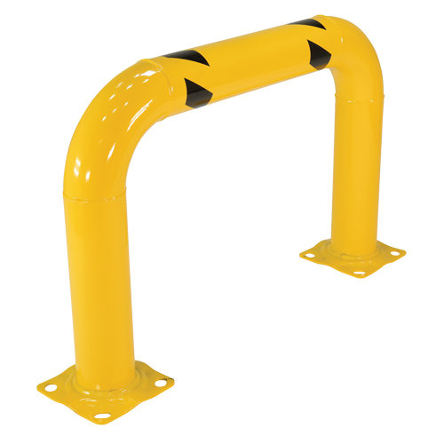 High Profile Machinery Guards, 3' W x 2' H, Yellow Dufferin Supply