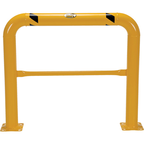 High Profile Machinery Guards, 4' W x 3.5' H, Yellow Dufferin Supply