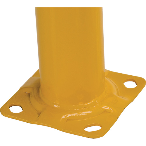 High Profile Machinery Guards, 4' W x 3.5' H, Yellow Dufferin Supply