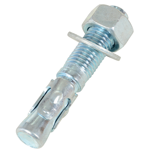 Wedge Bolt Anchor, Zinc Plated, 3/4" x 4-1/4" Dufferin Supply