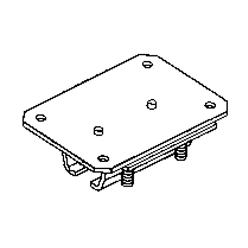 Ceiling Mount Curtain Partition Track Splicer Dufferin Supply