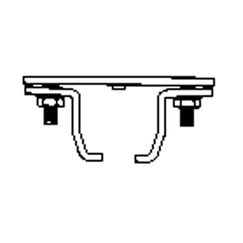 Ceiling Mount Curtain Partition Track Splicer Dufferin Supply