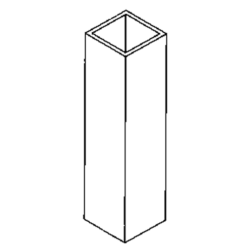 Floor Mount Curtain Partition Post Dufferin Supply