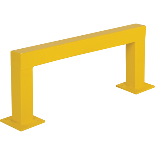 Safety Guards, 4' W x 1.5' H, Yellow Dufferin Supply