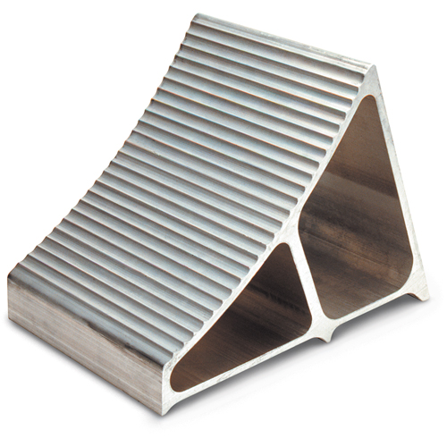 Aluminum Wheel Chocks, 7" W x 11-1/2" D x 8" H Dufferin Supply