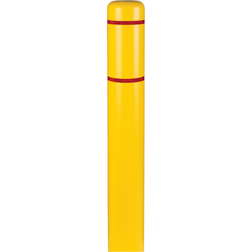 Capuchons en polyethylene pour borne de protection, 6-5/8" dia. x 52" l, Jaune Dufferin Supply