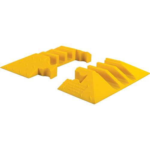 Yellow Jacket&reg; 3-Channel Heavy Duty Cable Protector - End Caps Dufferin Supply
