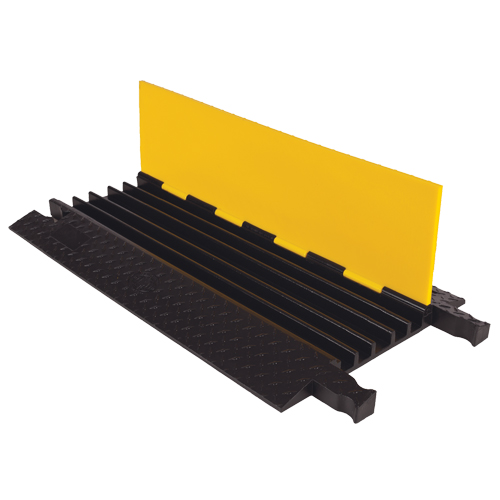 Protecteur de c&acirc;ble robuste Yellow Jacket, 5 canaux, 36" lo x 19,75" la x 1,875" h Dufferin Supply