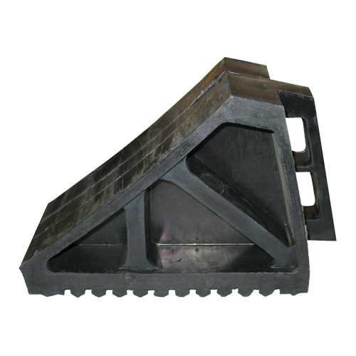 Cale de roue, 10-5/8" x 7" x 4-1/2", Noir Dufferin Supply