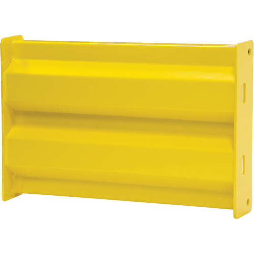 Barri&egrave;re de s&eacute;curit&eacute; de qualit&eacute; industrielle, Acier, 19" lo x 12" h, Jaune s&eacute;curit&eacute; OSHA Dufferin Supply