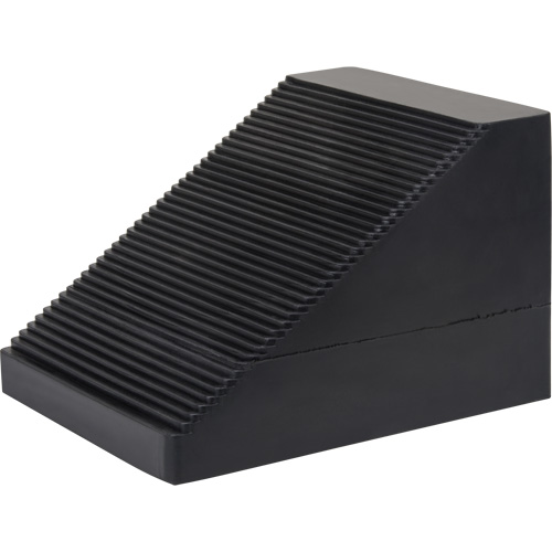 Cale de roue, 10-5/8" x 8-5/8 x 7", Noir Dufferin Supply