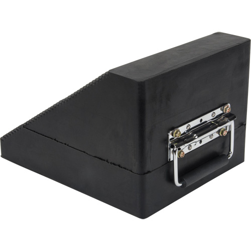 Cale de roue, 10-5/8" x 8-5/8 x 7", Noir Dufferin Supply