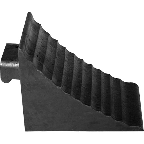 Cale de roue, 9-3/4" x 7-1/4" x 7-3/4", Noir Dufferin Supply