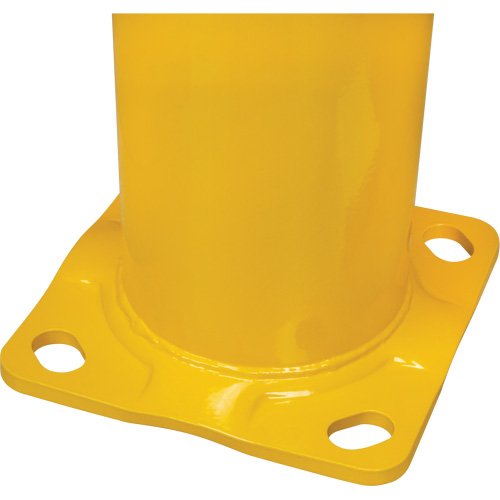 Safety Bollard, Steel, 36" H x 5-1/2" W, Yellow Dufferin Supply
