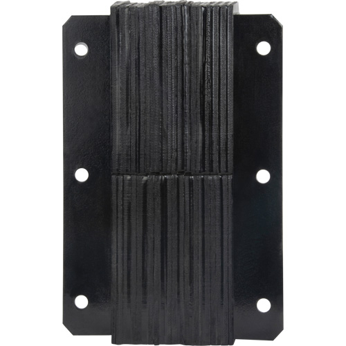 Laminated Dock Bumpers, Vertical, Rubber, 11" W x 4" D x 20" H Dufferin Supply